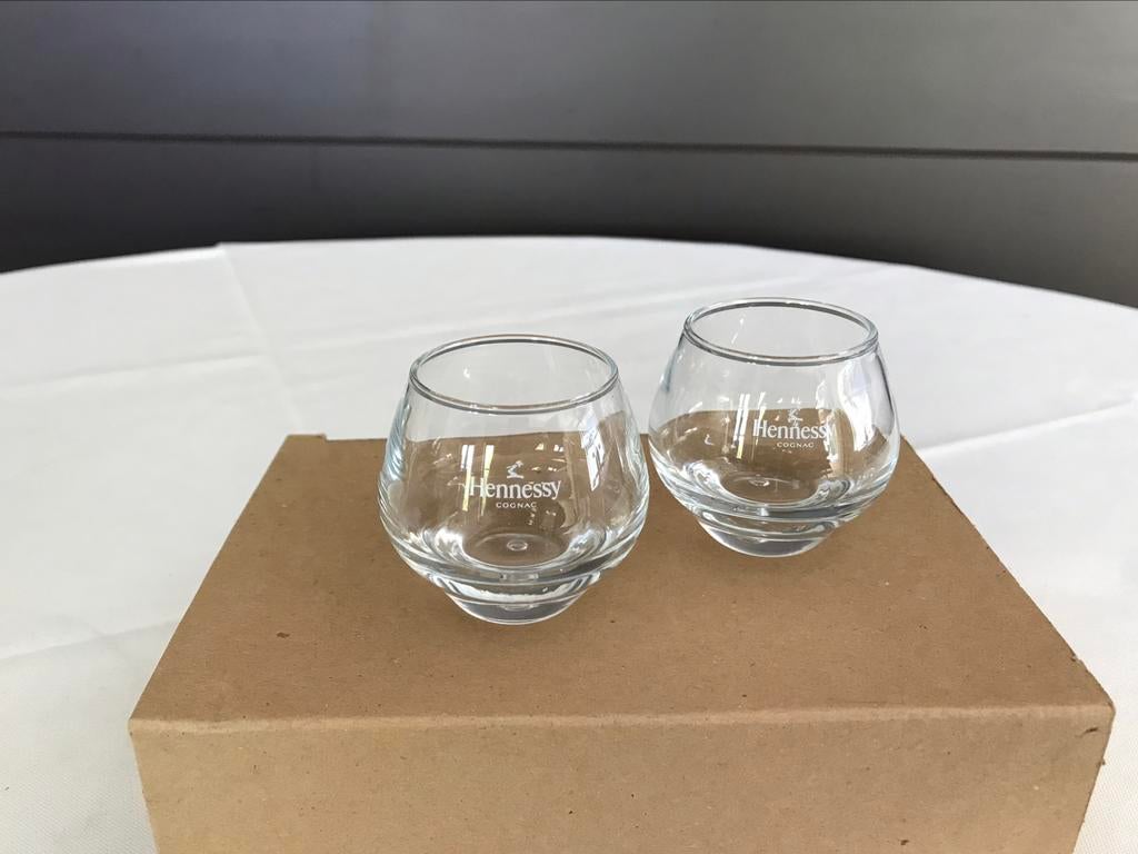6 Degustatieglaasjes cognac Hennessy 9cl NIEUW, Verzamelen, Ophalen of Verzenden, Nieuw