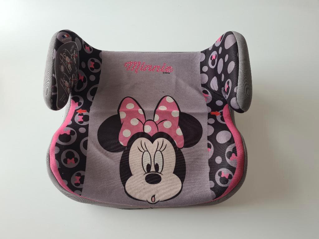 Autozitje Minnie Disney, Ophalen, Gebruikt, 15 t/m 36 kg, Autogordel