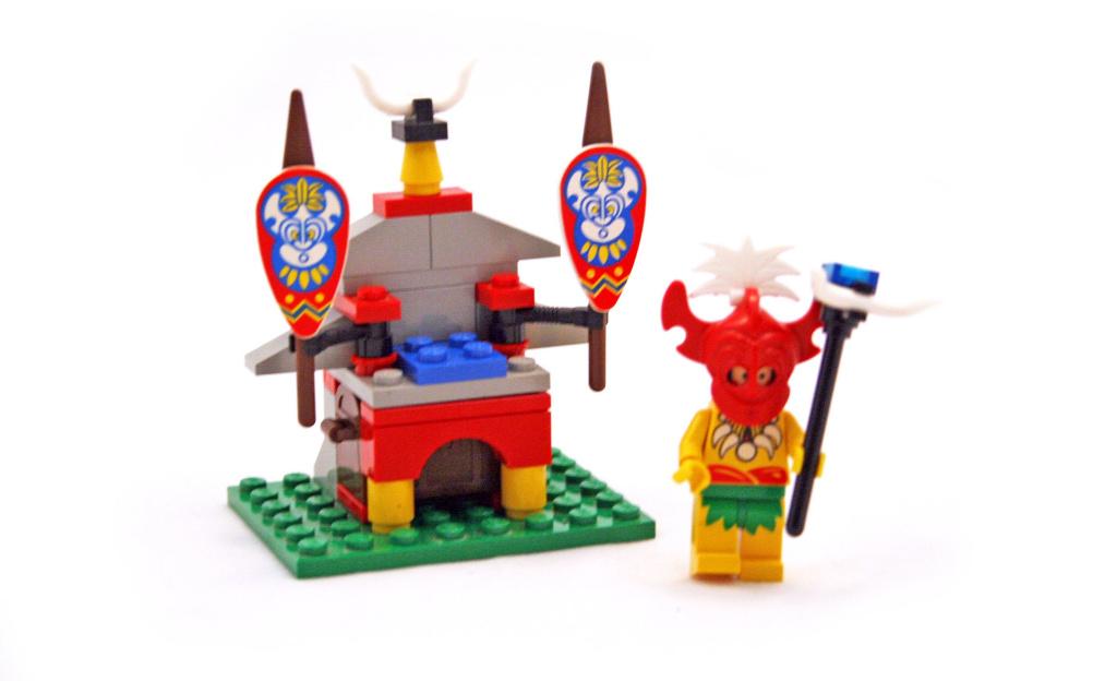 LEGO Piraten Islanders 6236 King Kahuka, Ophalen of Verzenden, Zo goed als nieuw, Complete set, Lego