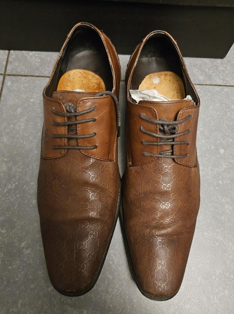 L. Pellini kledingschoenen (sz 40), Ophalen, Bruin, Overige typen, L. Pellini