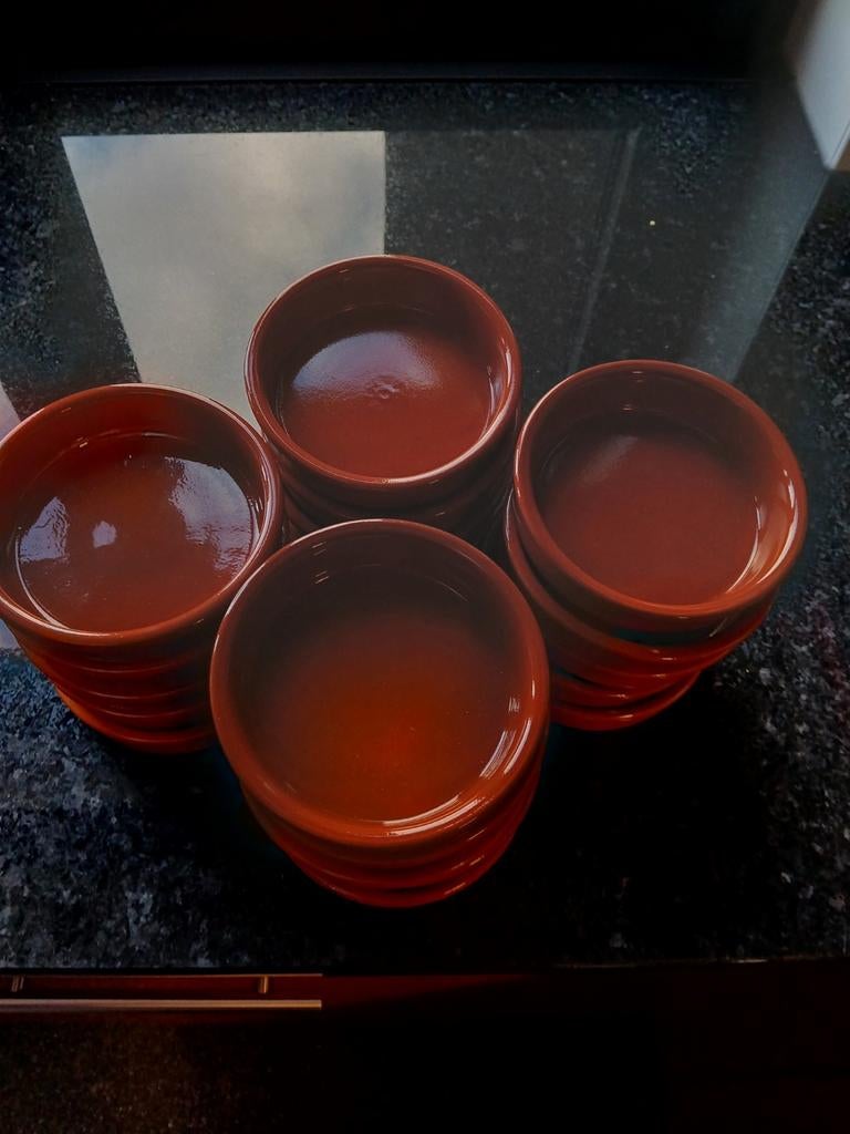 20 crème brûlée schaaltjes €1 per stuk €15 voor alle 20, Ophalen of Verzenden