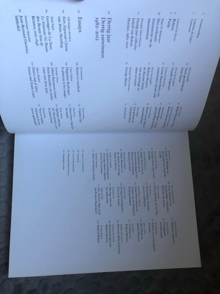 Hommage Robert Hoozee - museum voor schone kunsten Gent 1982, Ophalen of Verzenden, Zo goed als nieuw, Overige onderwerpen, Tahon Vanroose Monique