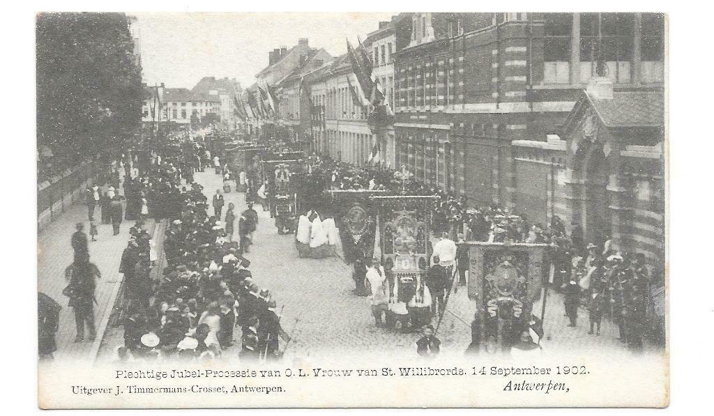 Antwerpen Plechtige Jubel-Processie van O.L. Vrouw, Verzenden, Ongelopen, Antwerpen