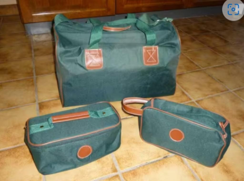 set travel bags nylon, Enlèvement ou Envoi, Comme neuf
