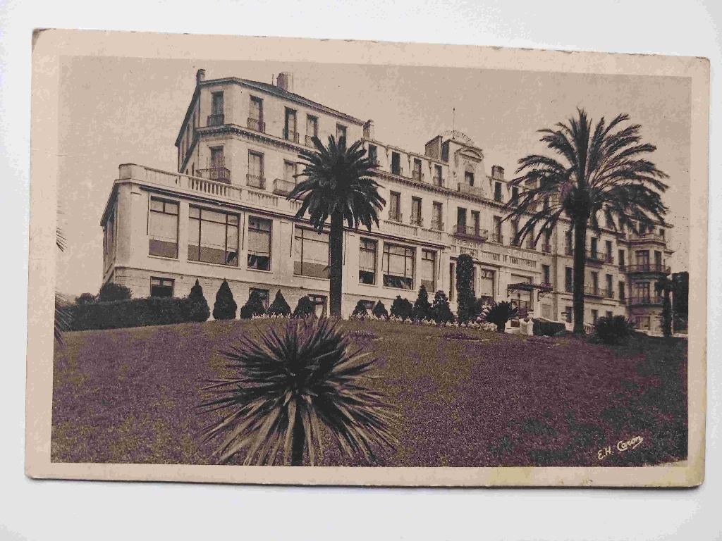 Postkaart : Hotel Beau Séjour 1938, Verzenden, 1920 tot 1940, Gelopen