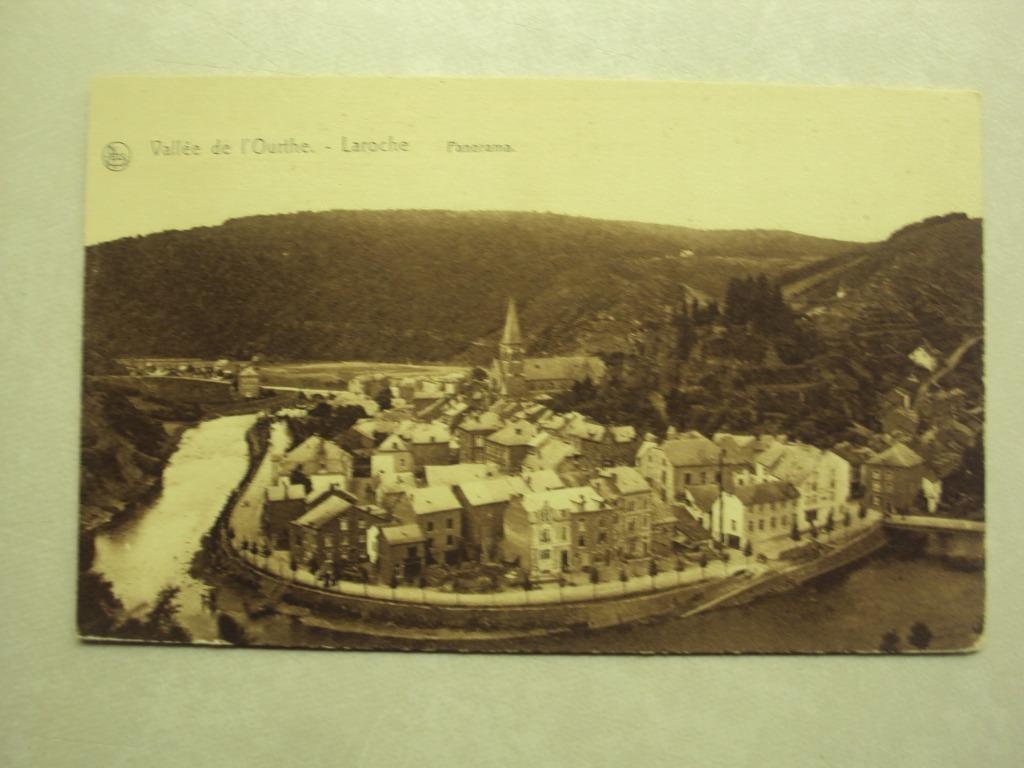 52493.-.LAROCHE.-.VALLEE.DE.L'OURTHE.-.PANORAMA, Envoi