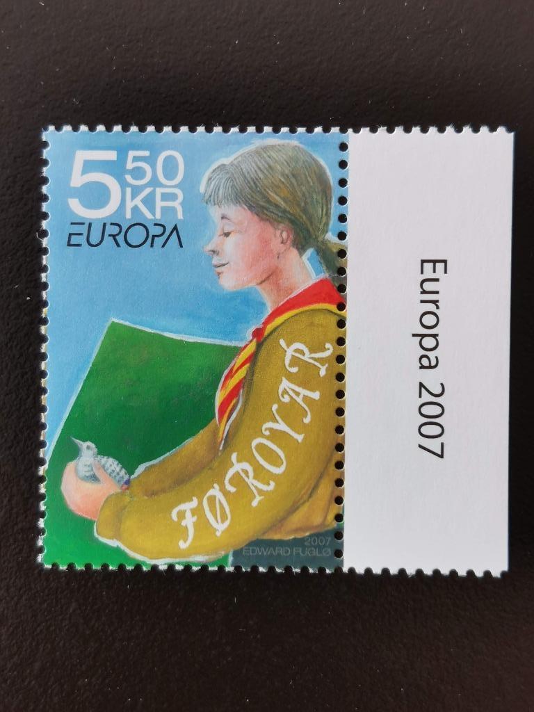 Faeroer / Foroyar 2007 - Europa CEPT - scouts, gidsen **, Ophalen of Verzenden, Denemarken, Postfris