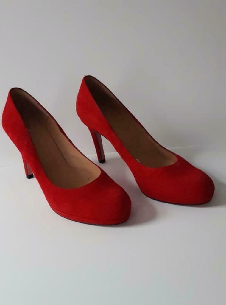 Escarpins Valensi Pointure 39, Rouge, Enlèvement ou Envoi, Escarpins, Comme neuf