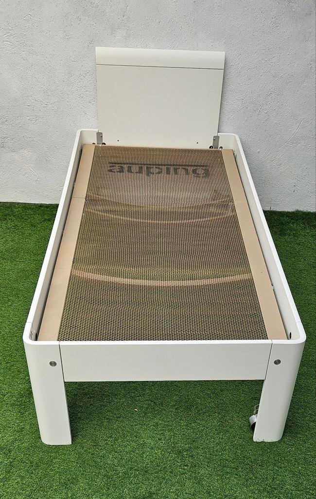 Auping Auronde Bed 90x200cm  48cm hoog Seniorenhoogte, Ophalen of Verzenden, Zo goed als nieuw