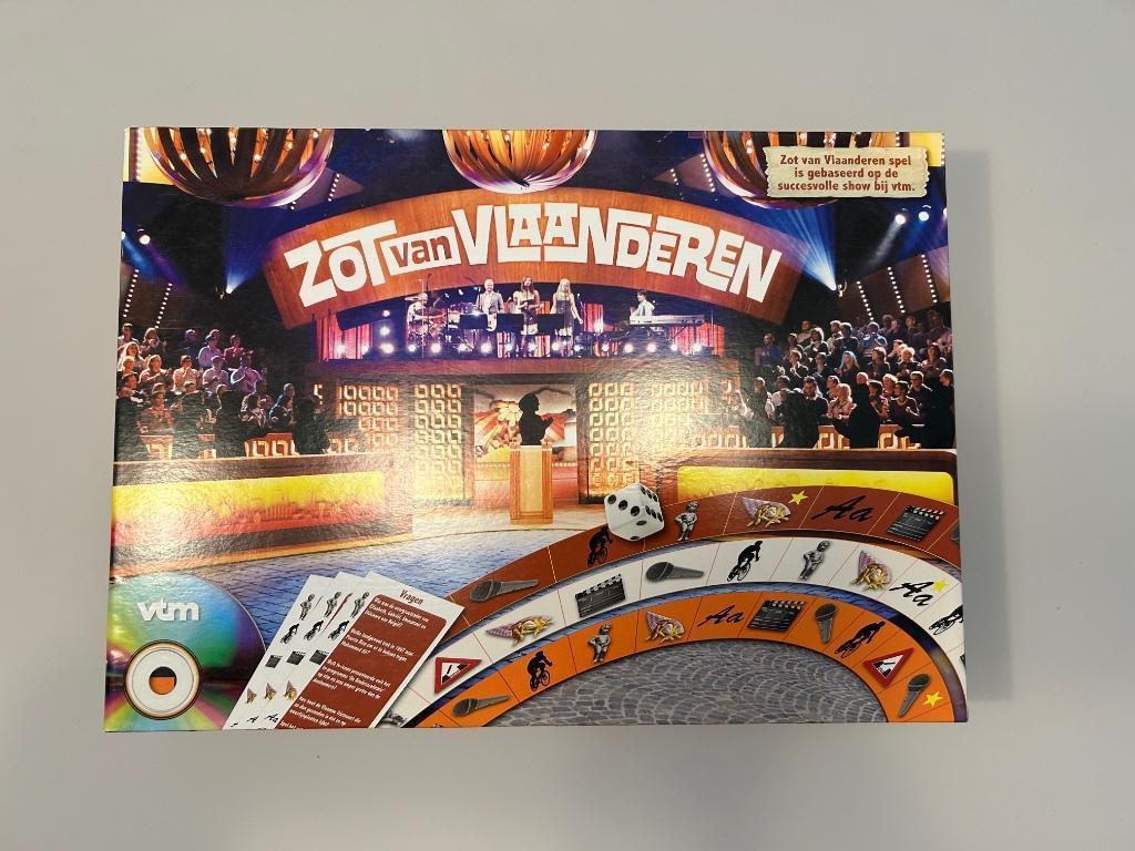Spel zot van Vlaanderen, Een of twee spelers, Ophalen of Verzenden, Nieuw, Vtm