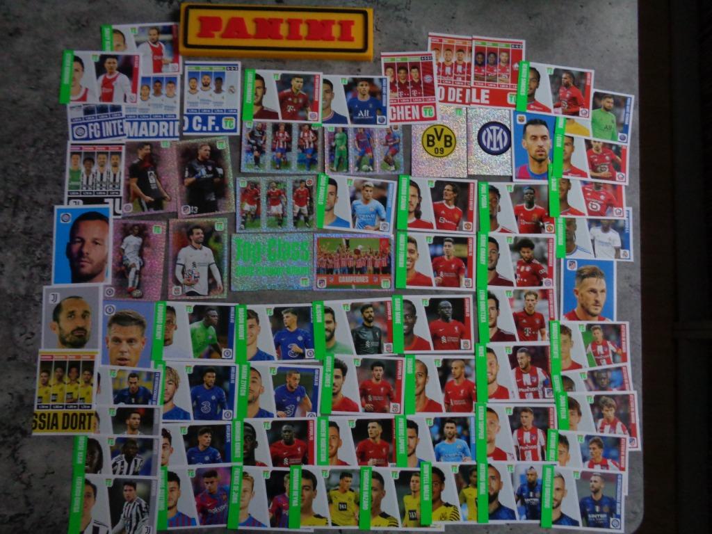 PANINI VOETBAL STICKERS TOP CLASS 2022 68x verschillende n, Verzenden, Nieuw