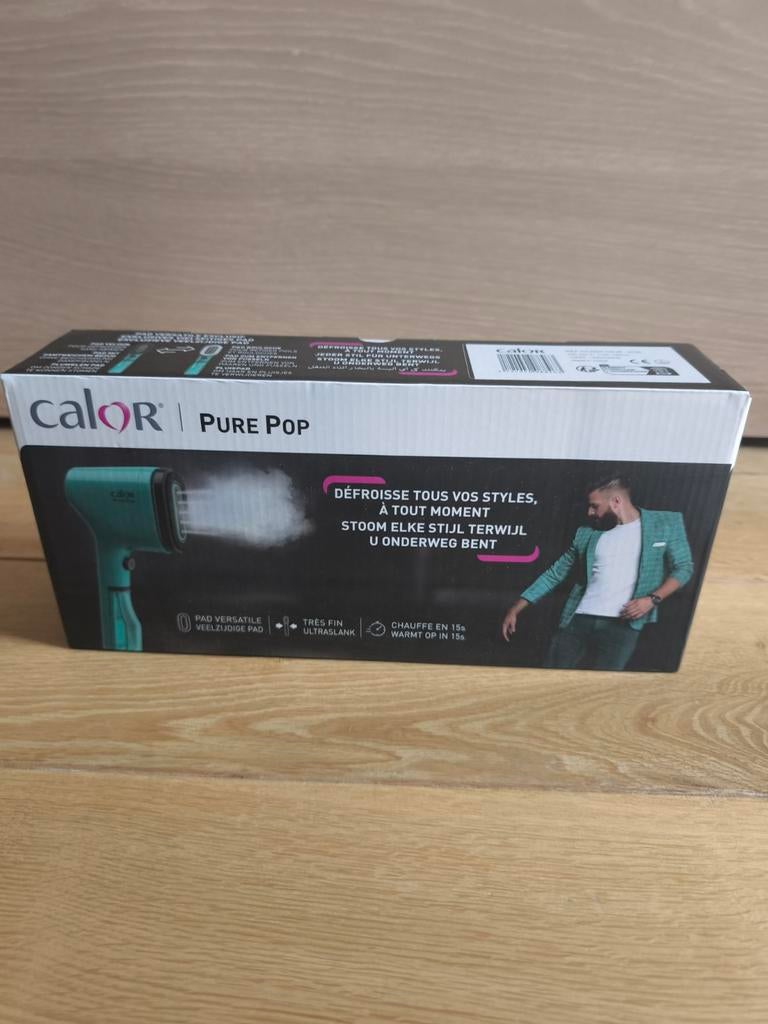Défroisseur vapeur portable Calor Pure Pop – Neuf – Compact, Enlèvement