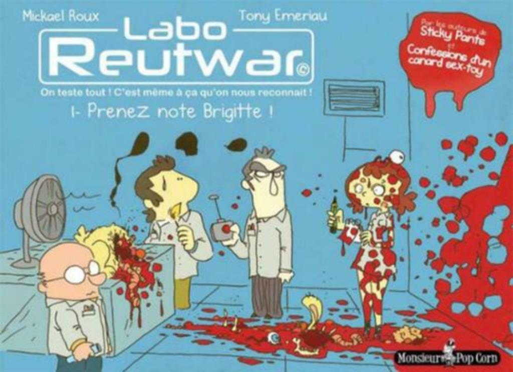 Labo Reutwar 1. Prenez note Brigitte Emeriau Roux, Eén stripboek, Ophalen of Verzenden, Zo goed als nieuw