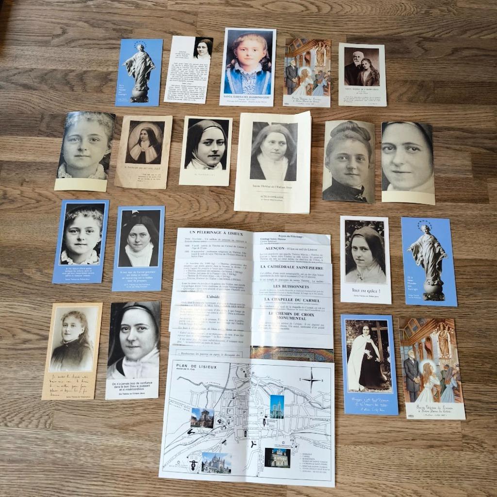 20 afbeeldingen + informatieboekje van heresia van lisieux, Antiek en Kunst, Ophalen of Verzenden