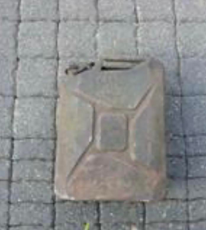 Jerrican 25l « BMB » année 1944 - armée britannique, Ophalen of Verzenden