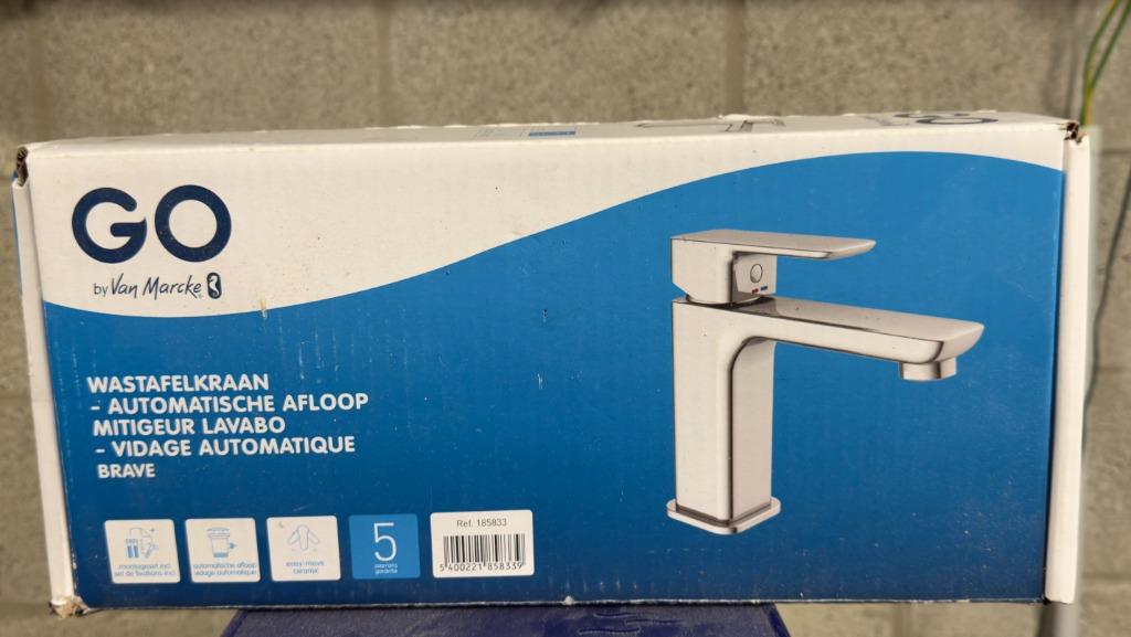 Mitigeur lavabo, Bricolage & Construction, Sanitaire, Enlèvement, Neuf, Chrome, Lavabo