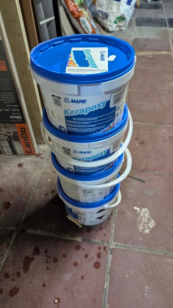 Kerapoxy, wit, Doe-het-zelf en Bouw, Ophalen
