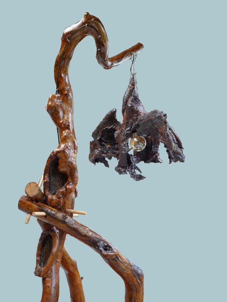 Unieke staande lamp, Antiek en Kunst, Ophalen