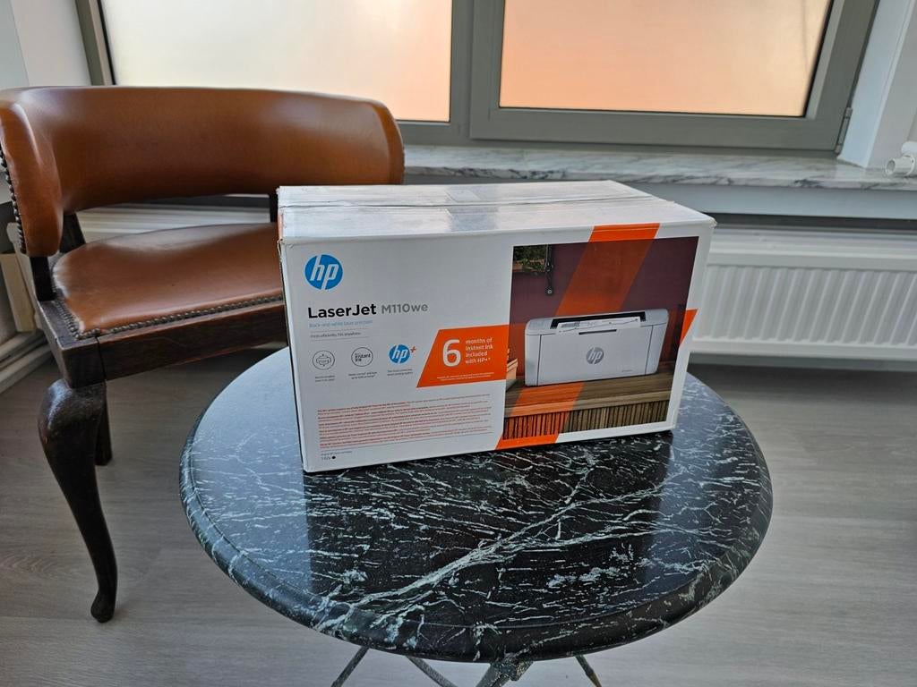 Laserprinter zwart wit HP m110we, Enlèvement ou Envoi, Comme neuf, Imprimante laser, Sans fil