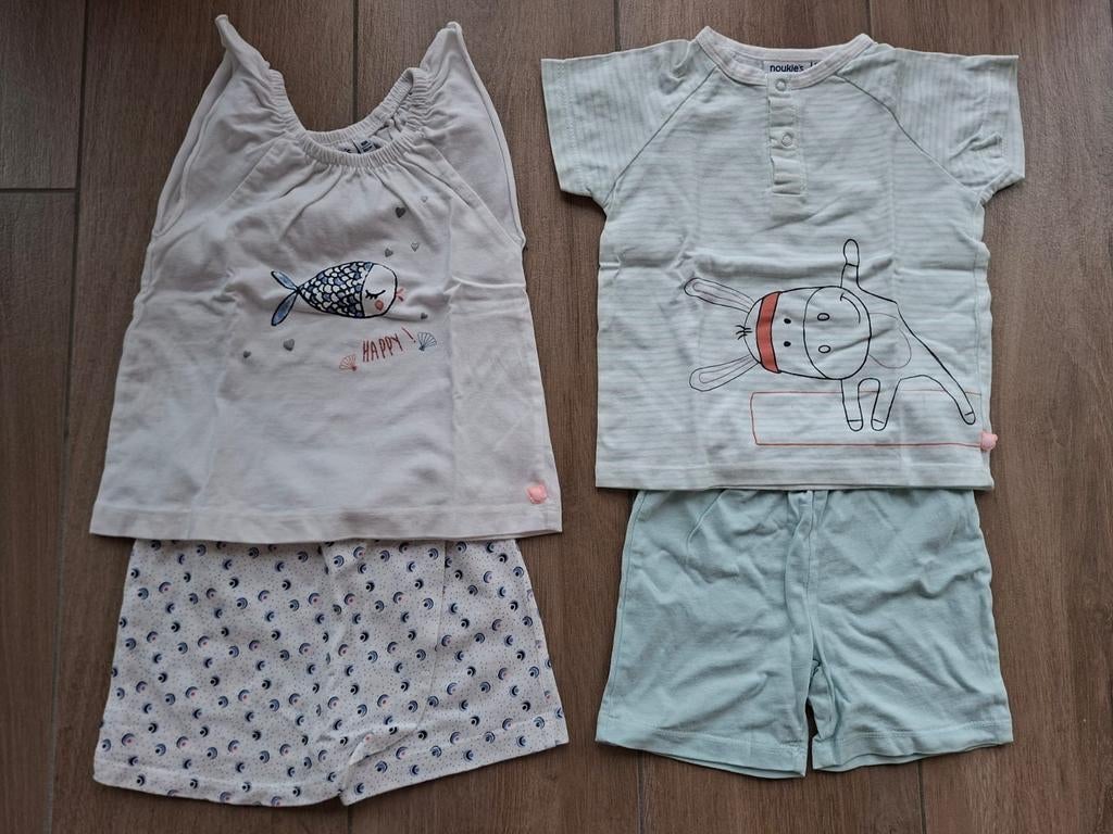 2 pyjamas Noukies taille 86 en très bon état, Enlèvement ou Envoi, Comme neuf