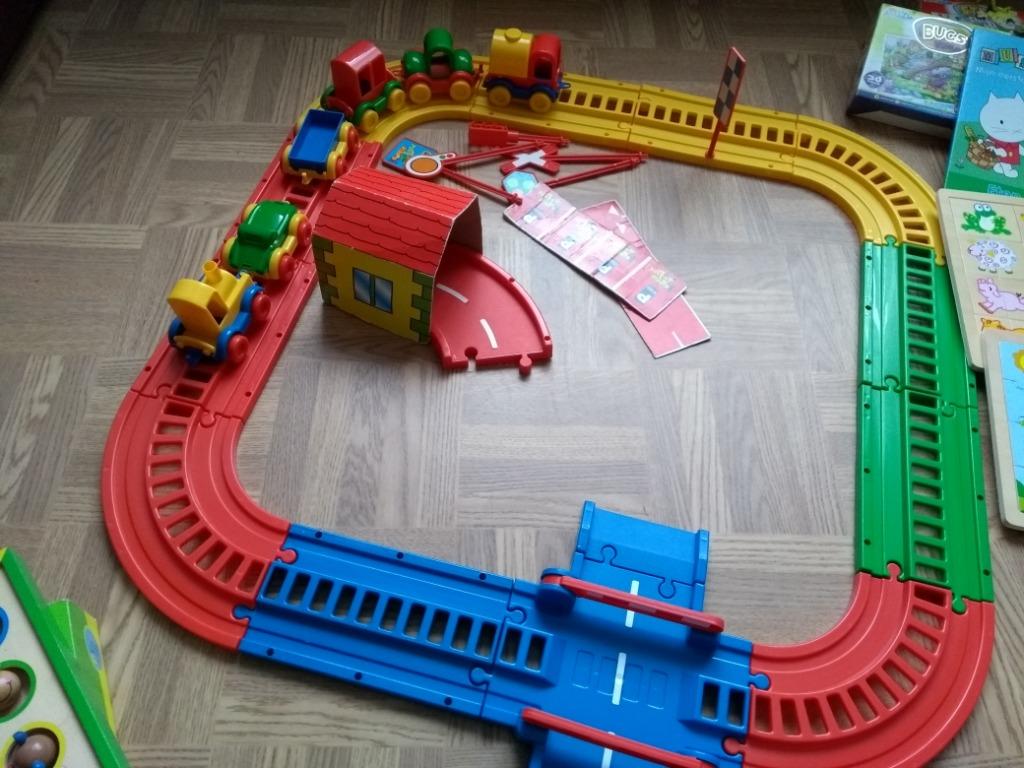 Kinderspeelgoed - treinspoor compleet -, Ophalen, Zo goed als nieuw