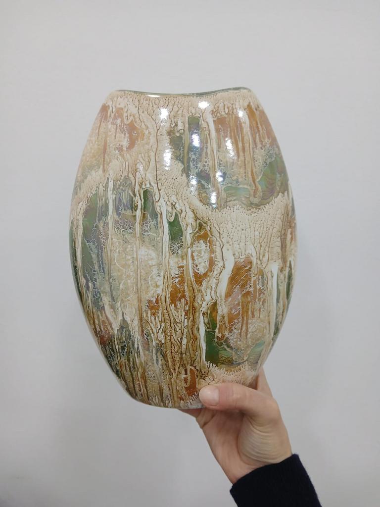 Vase W.GERMANY 506-23 keramik scheurich, Ophalen of Verzenden, Zo goed als nieuw