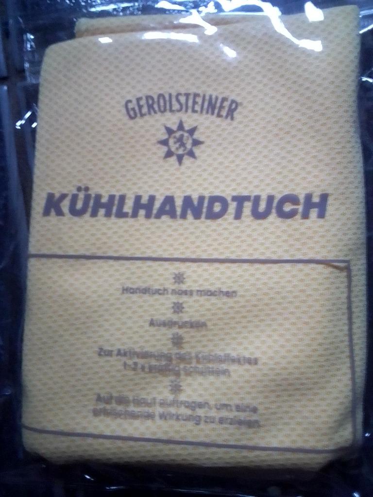 Koelhanddoek, Ophalen of Verzenden, Nieuw, Geel