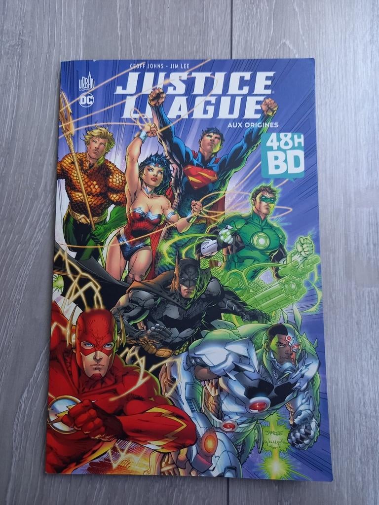 DC Justice league Aux origines, Eén comic, Ophalen, Gelezen
