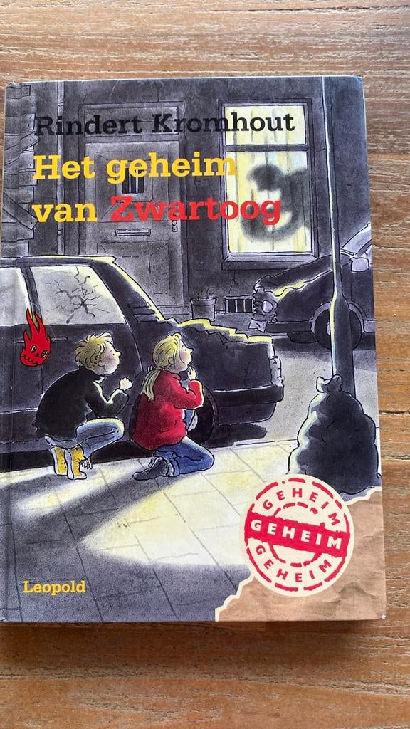 Rindert Kromhout - Het geheim van Zwartoog, Rindert Kromhout, Comme neuf, Enlèvement