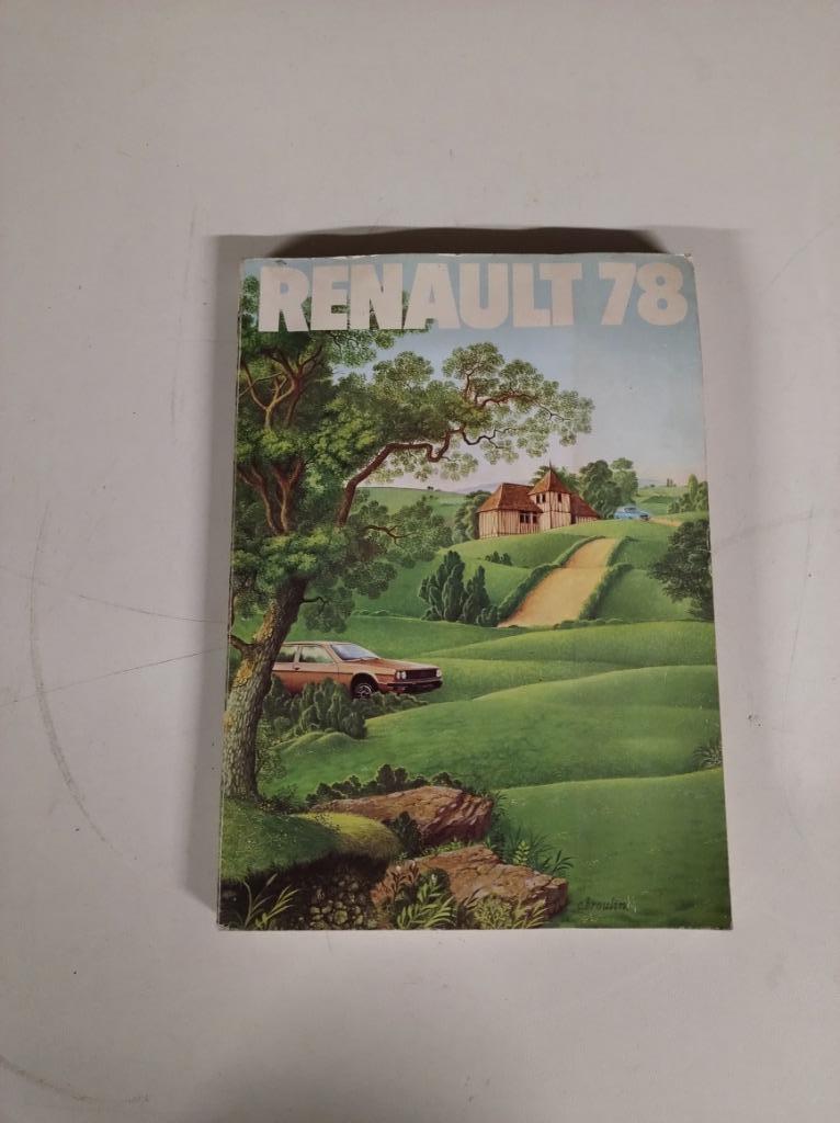 Boek Renault 78, Boeken, Auto's | Boeken, Ophalen of Verzenden, Gelezen, Renault