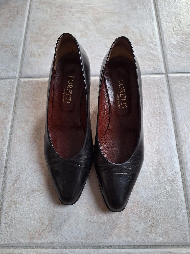 Zwarte schoenen Loretti (maat 38.5), Kleding | Dames, Schoenen, Schoenen met lage hakken, Zwart, Loretti, Ophalen of Verzenden