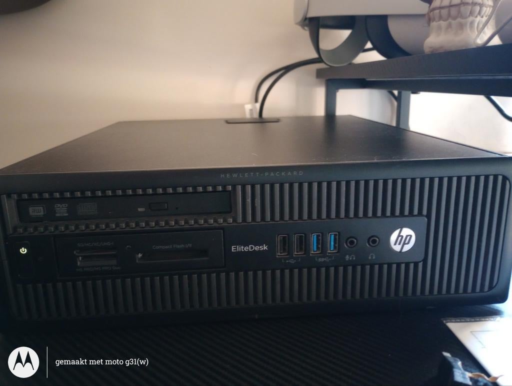 HP Elitedesk Windows 10 complètement réinitialisé, prêt à êt, Informatique & Logiciels, Enlèvement ou Envoi, Comme neuf, Gaming