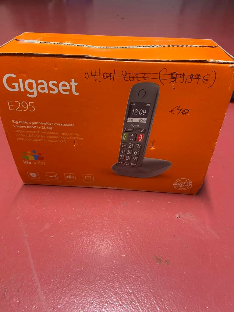 2 téléphones sans fil Proximus à gros boutons, Enlèvement ou Envoi, Comme neuf