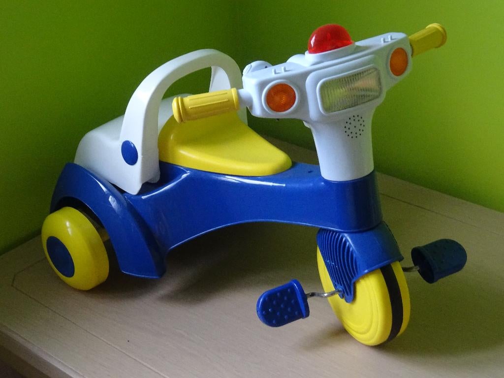 Driewieler voor kleuters, Ophalen, Gebruikt