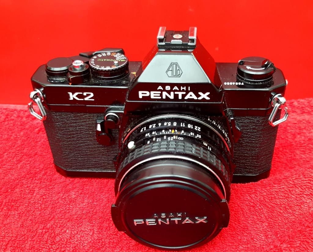 Foto toestel Pentax K 2 met zwarte body, telelens, groothoek, Audio, Tv en Foto, Fotocamera's Digitaal, Zo goed als nieuw, Spiegelreflex
