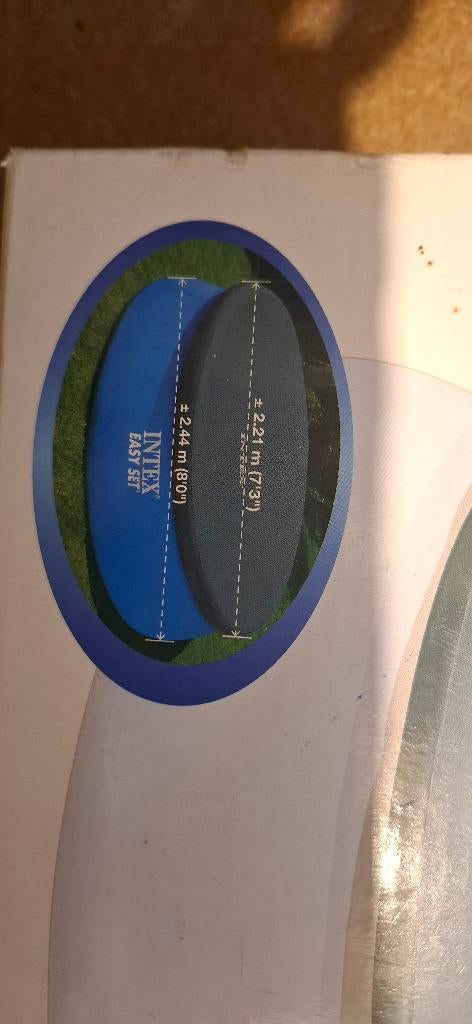 Afdekzeil Intex, nieuw in doos, Tuin en Terras, Ophalen of Verzenden, Nieuw, Afdekzeil