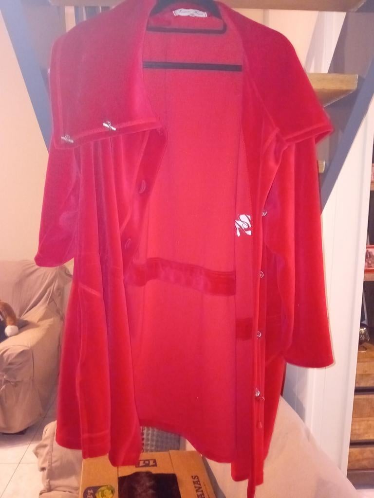 Velouren vest maat xl, Ophalen, Maat 46/48 (XL) of groter