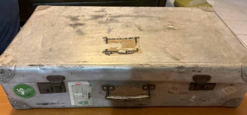 Valise vintage, Antiquités & Art, Enlèvement