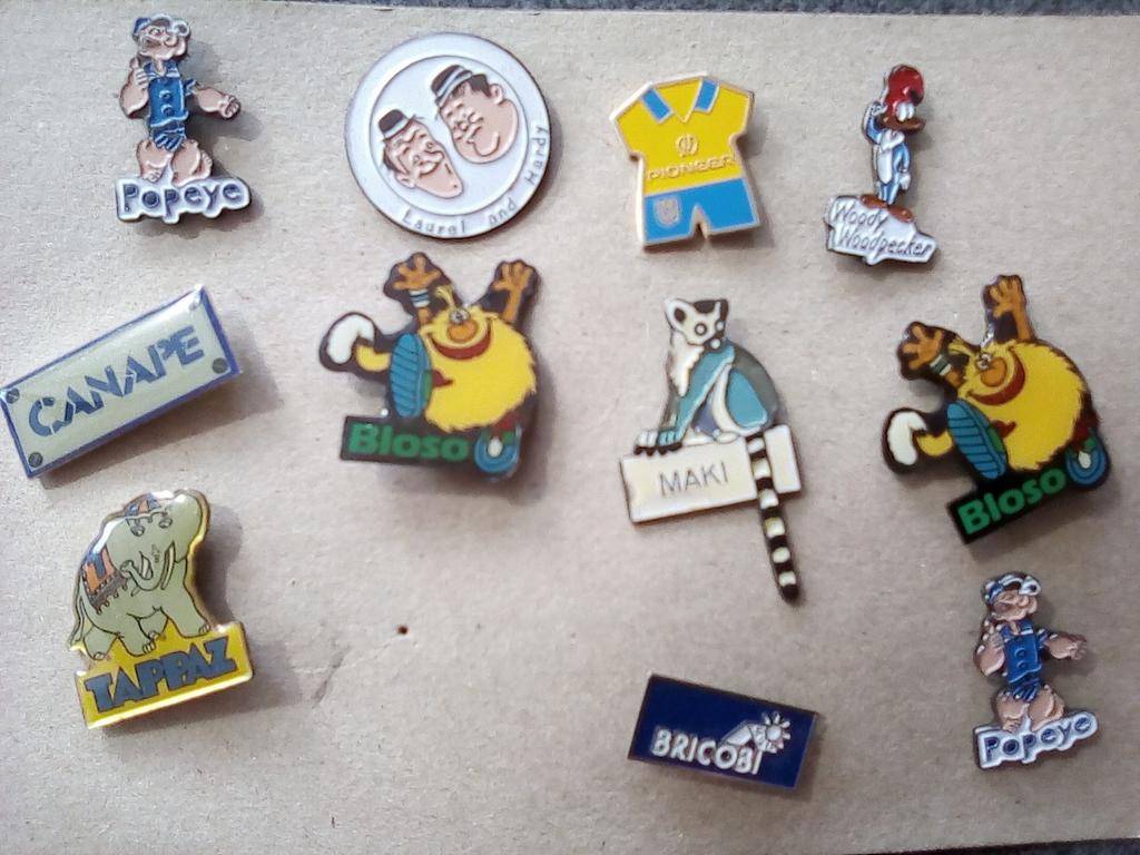 Leuke pins 11 stuks, Verzamelen, Ophalen of Verzenden, Zo goed als nieuw, Speldje of Pin