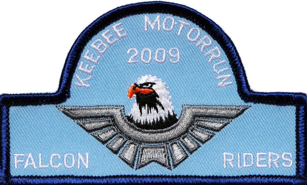 KeeBee Motorrun 2009 - Patch, Verzamelen, Verzenden, Luchtmacht, Embleem of Badge