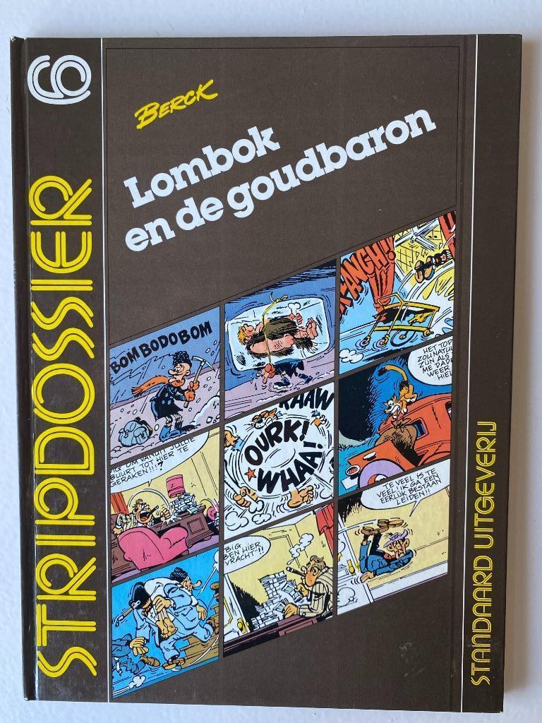COLLECTIE STRIPDOSSIER -  Lombok en de goudbaron, Gelezen, Eén stripboek, Ophalen of Verzenden, Arthur Berckmans