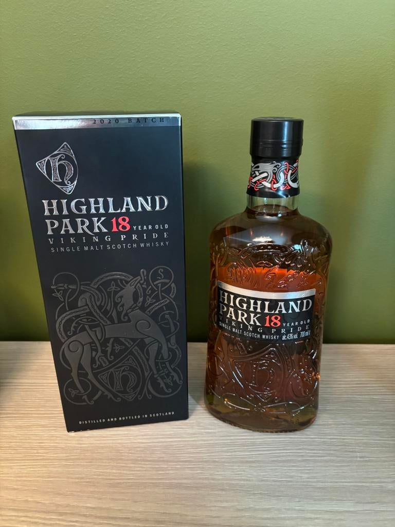 Highland park 18 year old, Verzamelen, Ophalen of Verzenden, Nieuw