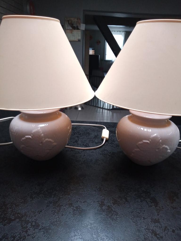 2 lampes à poser kolocoa