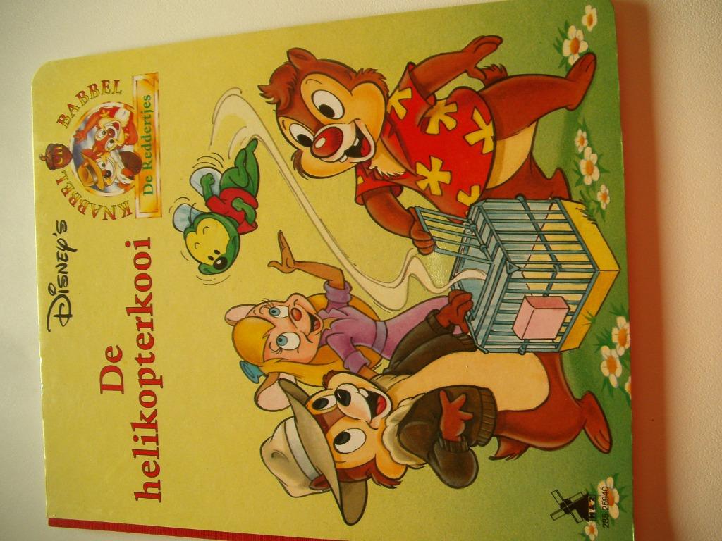 Kartonnen boekje De Reddertjes, Boeken, Verzenden, Zo goed als nieuw, 3 tot 4 jaar