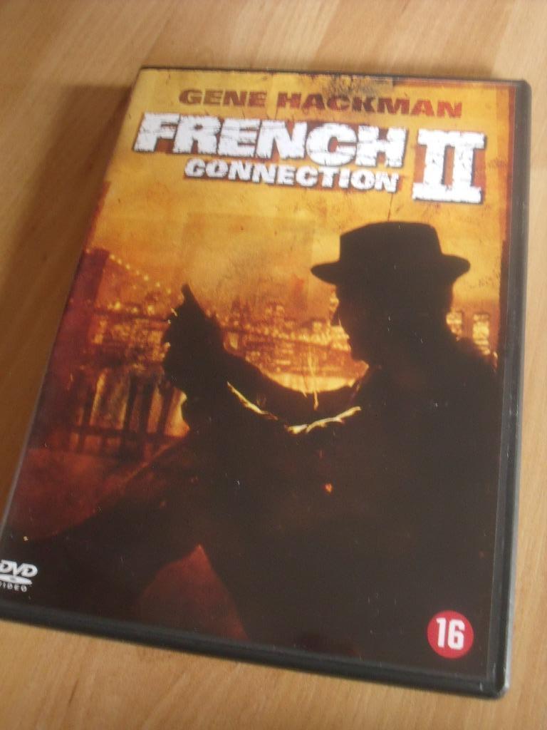 The French connection II ( Gene Hackman, Bernard Fresson), 1960 tot 1980, Vanaf 9 jaar, Ophalen of Verzenden, Zo goed als nieuw
