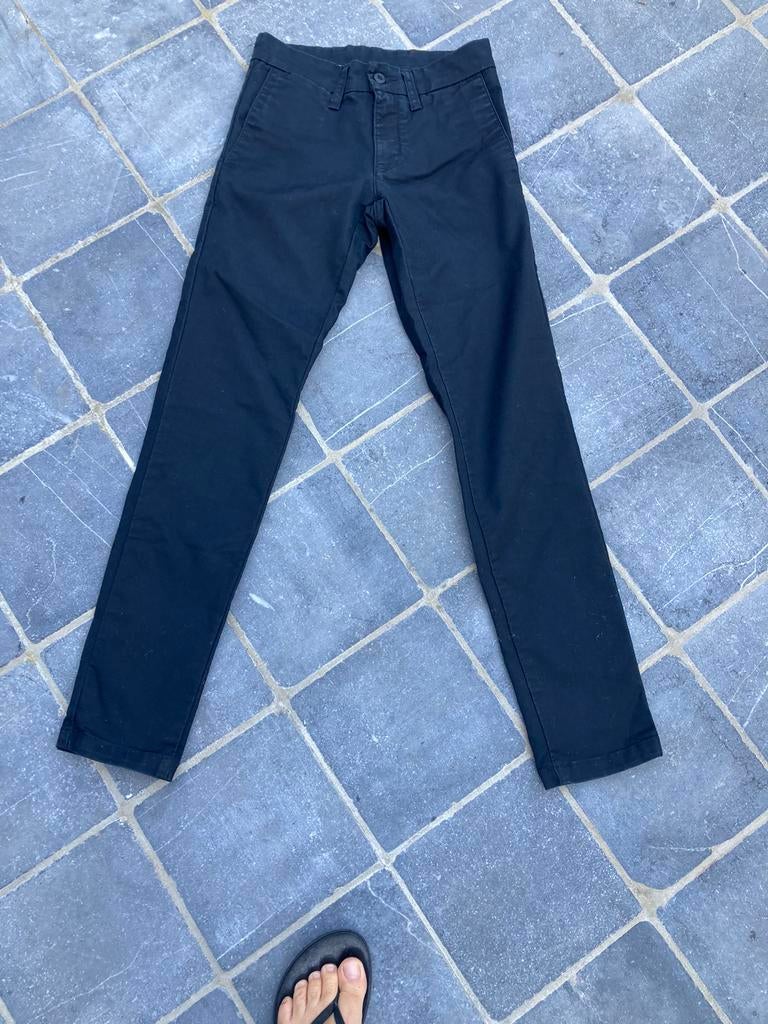 Carhartt Sid pant zwart 26/30, Enlèvement ou Envoi, Carhartt, Comme neuf, Autres tailles