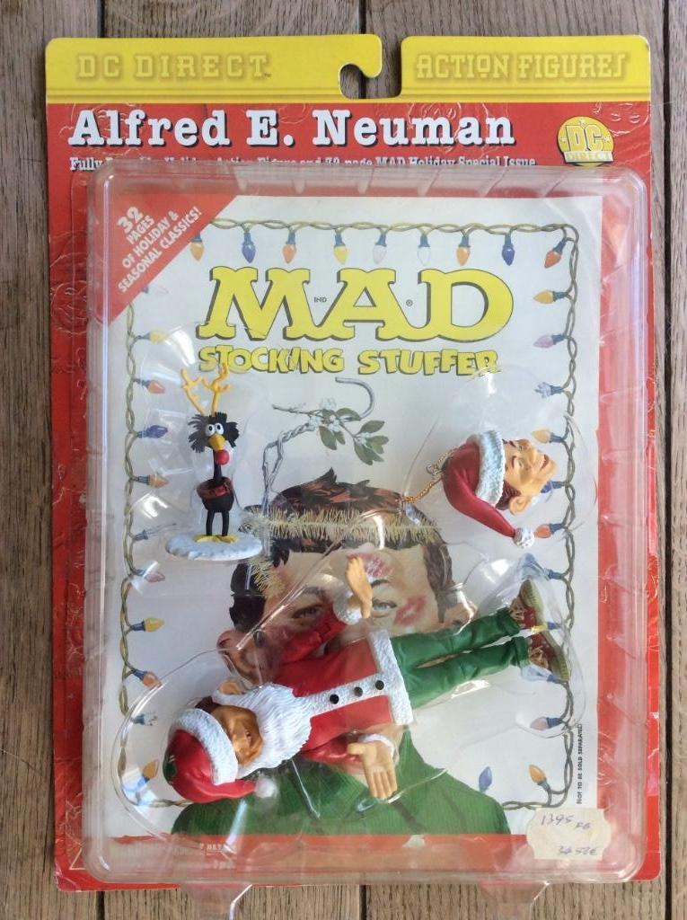 Mad Magazine Stocking Stuffer Alfred E. Neuman As Santa Rare, Ophalen of Verzenden, Nieuw, Fantasy