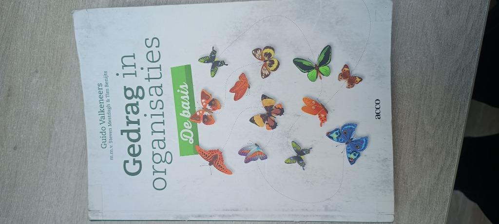 Gedrag in organisaties de basis, Boeken, Studieboeken en Cursussen, Ophalen of Verzenden, Gelezen, Hoger Onderwijs, Acco