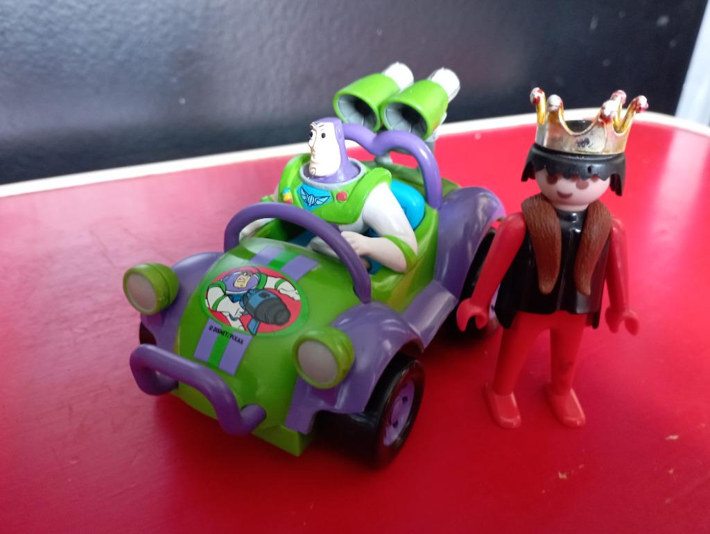 513) Toy Story Buzz Lightyear, Ophalen of Verzenden, Overige figuren, Gebruikt, Beeldje of Figuurtje
