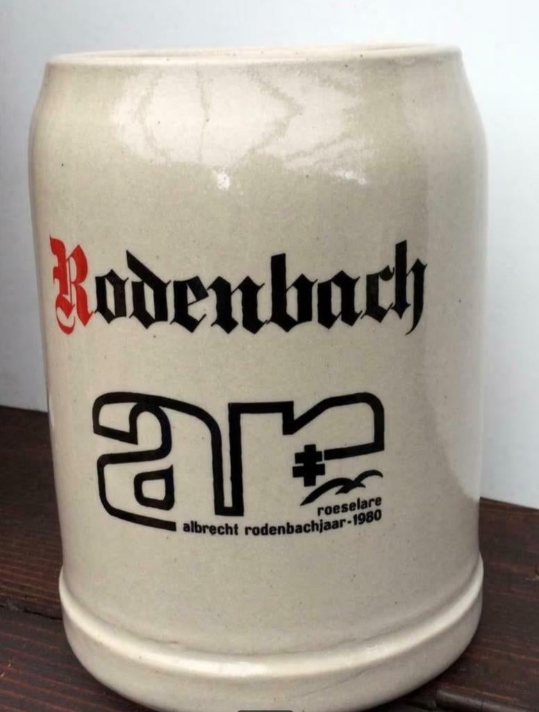 Cruche en pierre Rodenbach 1980, Collections, Marques de bière, Enlèvement ou Envoi